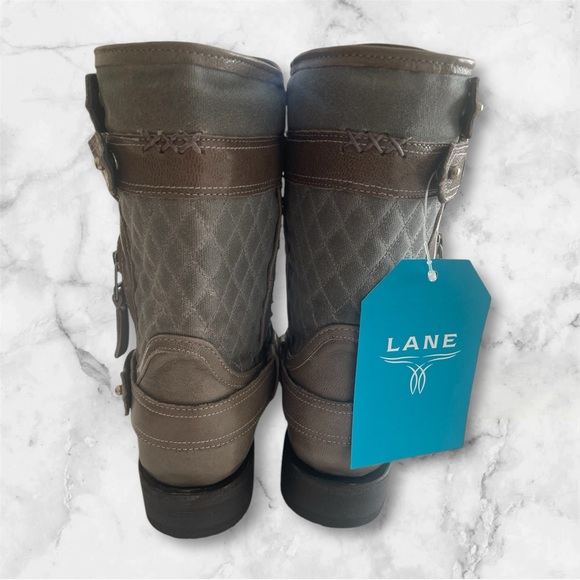 Lane Dustoff Boots Size 7.5 M Gray Blue - Picture 4 of 11